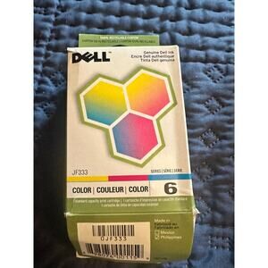 Dell 6 tri color ink for printer computer